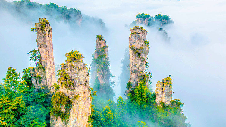 4-day 3-night · Private Tour · Zhangjiajie + Tianmen Mountain + Zhangjiajie National Forest Park + Furong Town + Fenghuang Ancient Town