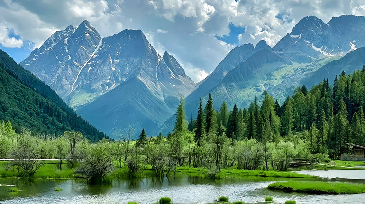 5D4N · Private Tours · Chengdu + Jiuzhaigou + Huanglong National Scenic Area